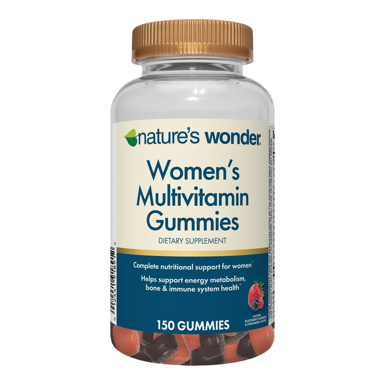 Nature's Wonder Women's Multivitamin Gummies, Supports Energy, Metabolism, Bone and Immune System Health Nature's WonderAu supplements