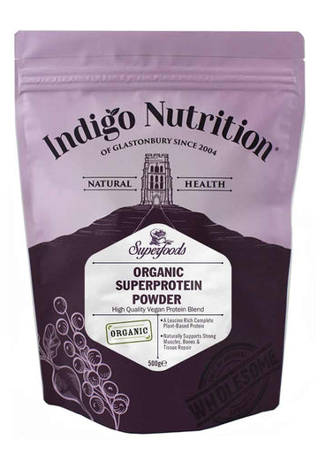 Organic Super Protein Powder - 250 Grams (Certified Organic) Indigo HerbsAu supplements