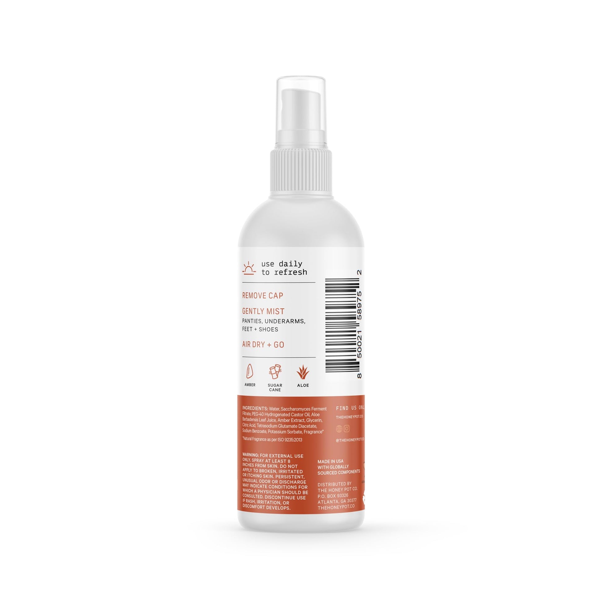 The Honey Pot Company - Refreshing and Restorative Panty and Body Plant-Derived Deodorant Spray The Honey Pot CompanyAu supplements