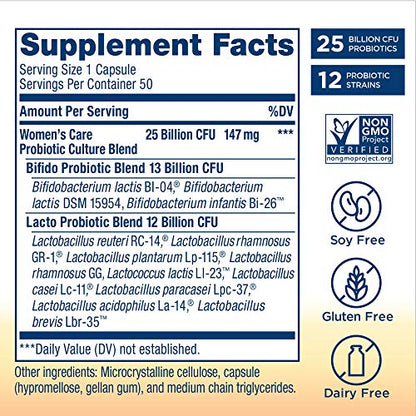 Renew Life Women’s Probiotic - Ultimate Flora Probiotic Women's Care, Shelf Stable Renew LifeUS supplements