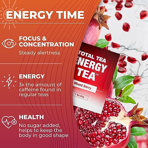 Total Tea Detox Tea & Energy Tea Set - 25 Day Detox Tea - Herbal SIim Tea Total TeaUS supplements