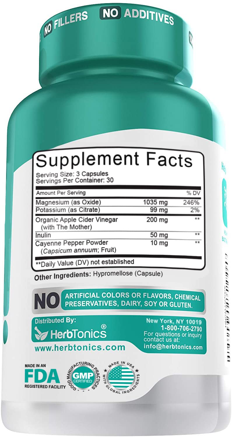 Herbtonics Oxygen Based Colon Cleanse and Detox Digestive System Formula | with Apple HerbtonicsAu supplements