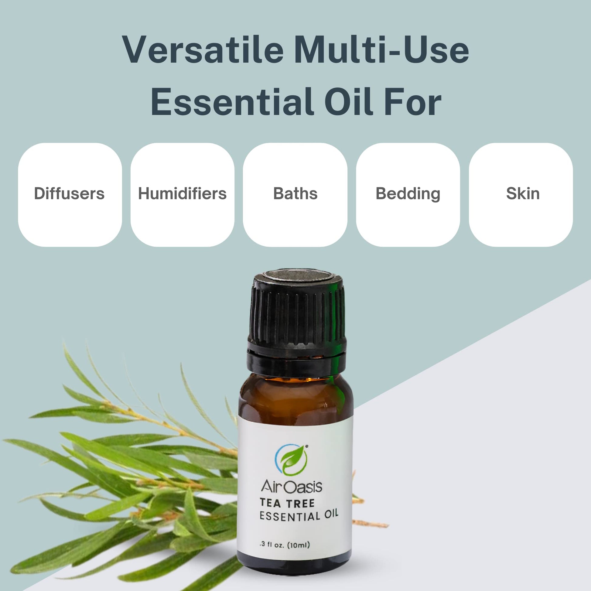 Air Oasis Premium Grade Essential Oils | 100% Pure Essential Oils Perfect for Diffuser, Humidifier Air OasisAu supplements