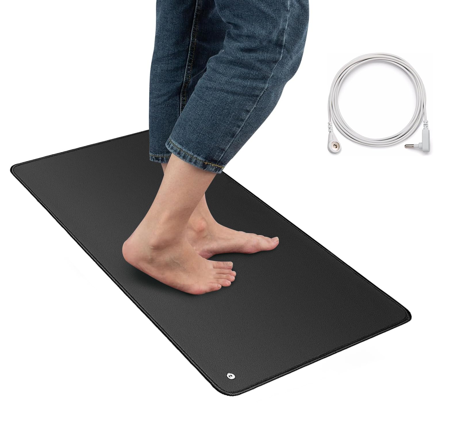 Seader Grounding Mat for Sleep, Conductive Grounding Pad, Earth Mat with 15ft Grounding Cord seaderAu supplements
