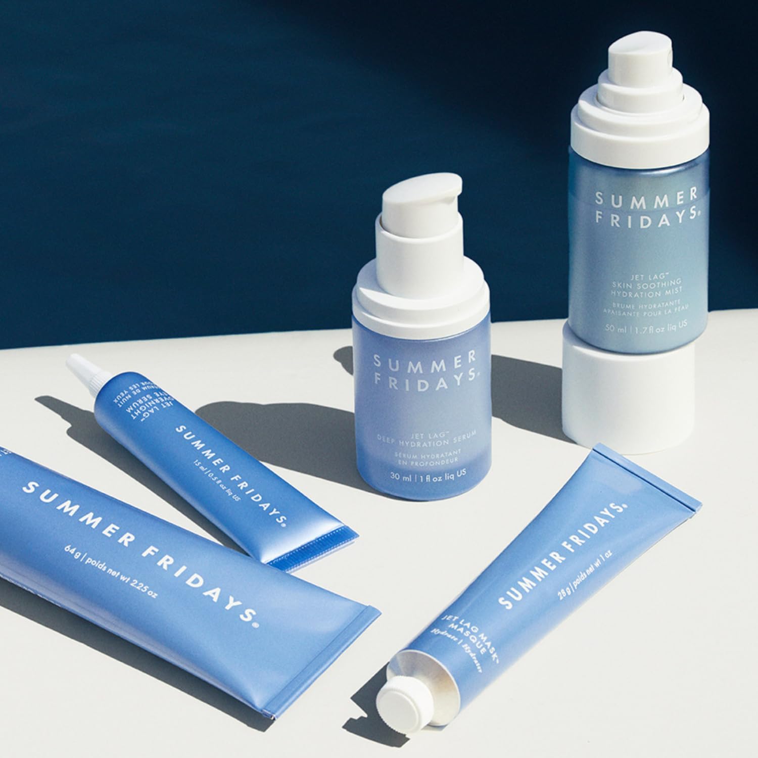 Summer Fridays Jet Lag Skin Soothing Hydration Face Mist - Ultra-Fine Facial Spray & Hydrating Mist to Comfort, Soothe & Help Provide Protective Moisture Barrier Support for Glowing Skin (1.7 Fl Oz) Summer FridaysAu supplements