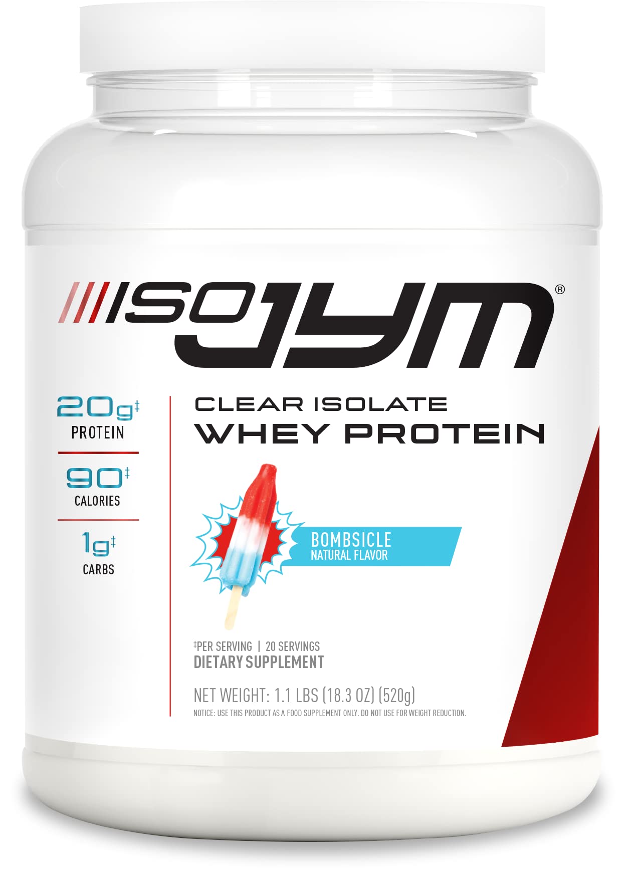 ISO JYM 20 Servings - Bombsicle JYM Supplement ScienceUS supplements