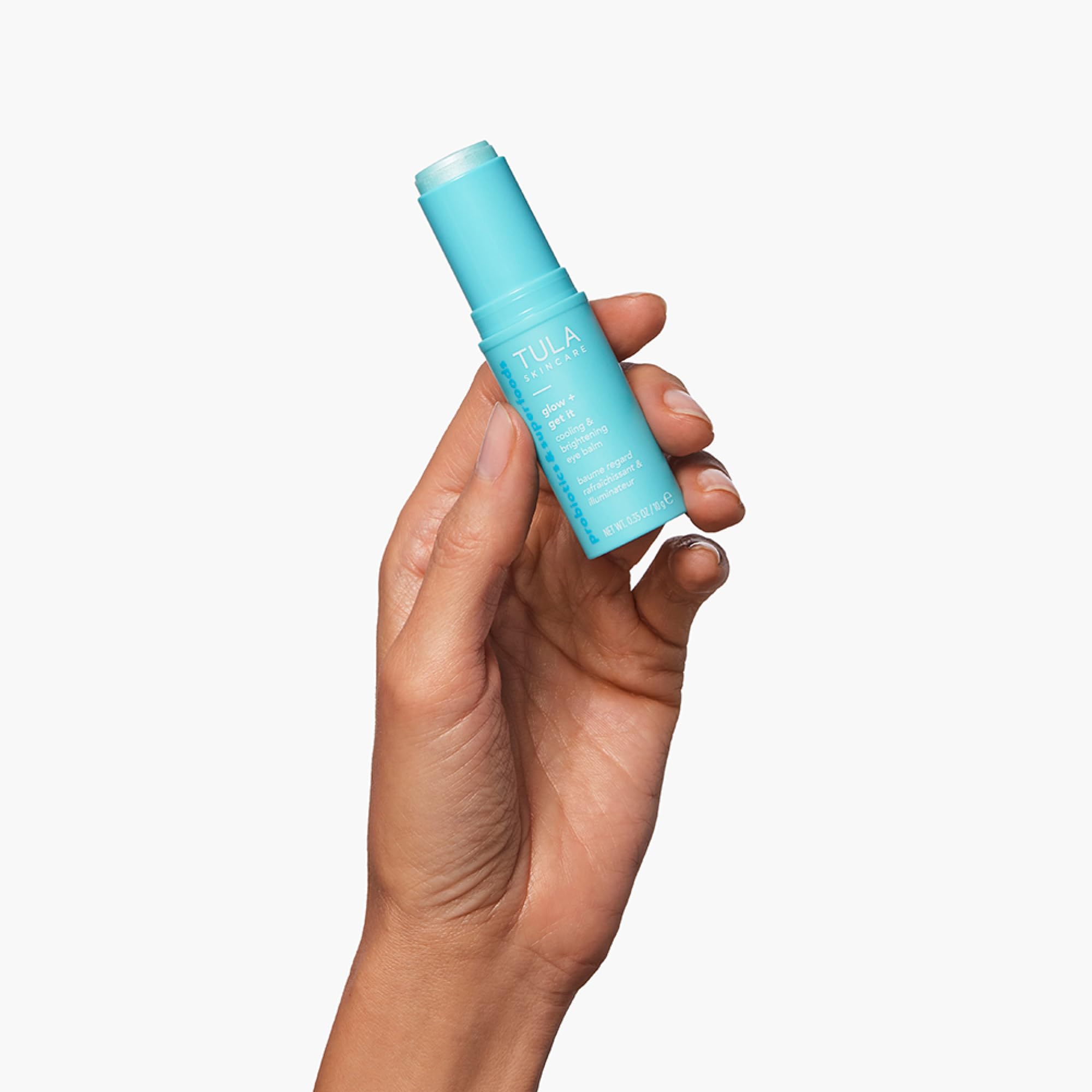 TULA Skin Care Eye Balm Glow & Get It - Dark Circle Treatment, Instantly Hydrate and Brighten Undereye Area, Portable and Perfect to Use On-the-go, 0.35 oz. TULAAu supplements