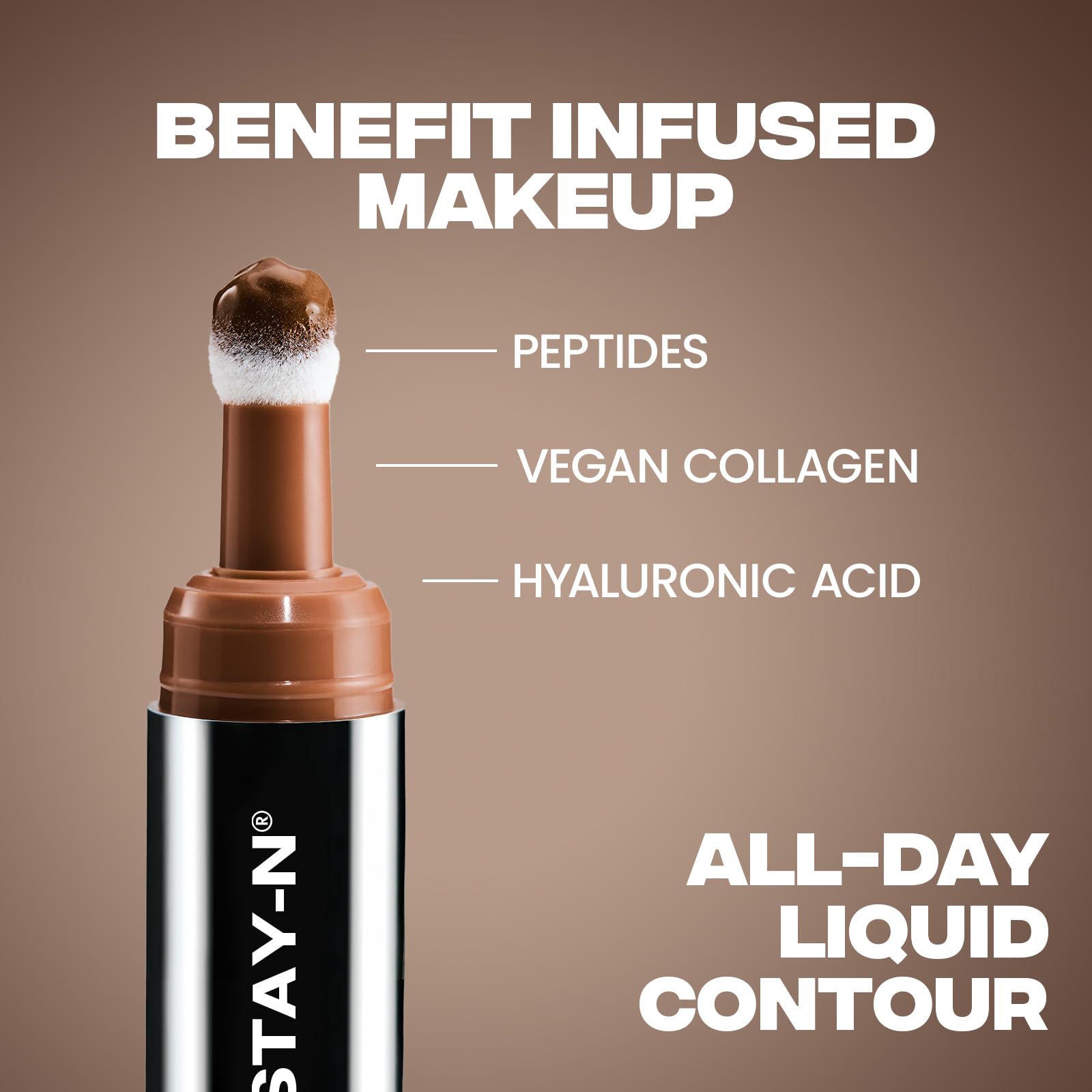 Sacheu Liquid Contour STAY-N Long Wear Cream Contour Makeup — Long Lasting, Blendable, & Lightweight Formula — Vegan & Cruelty-free, Giving Drama SacheuAu supplements
