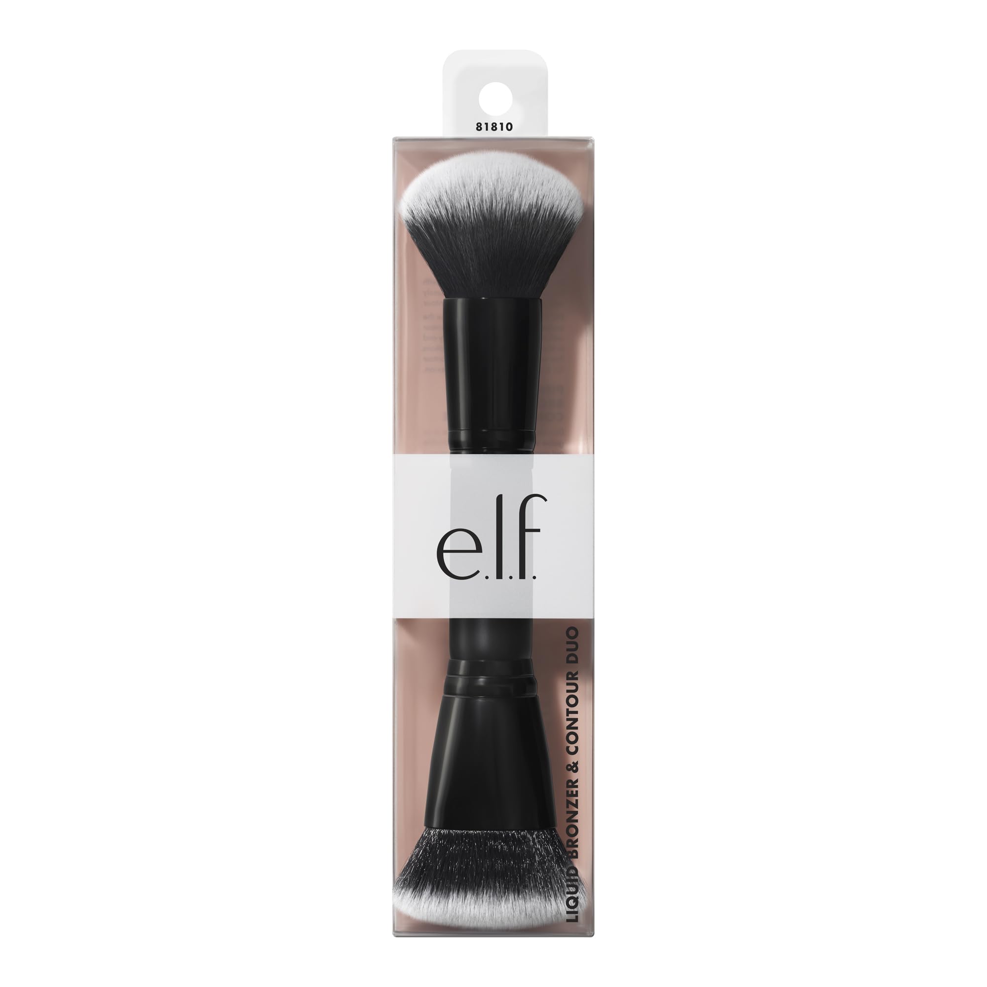 e.l.f. Liquid Bronzer & Contour Duo Brush, Silky Highly Pigmented Formula with Dual-ended Makeup Brush, Synthetic Bristles, 100% Vegan and Cruelty-Free e.l.f.Au supplements