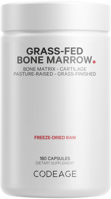 Codeage Grass Fed Bone Marrow, Full Spectrum Whole Bone Extract CodeageAu supplements