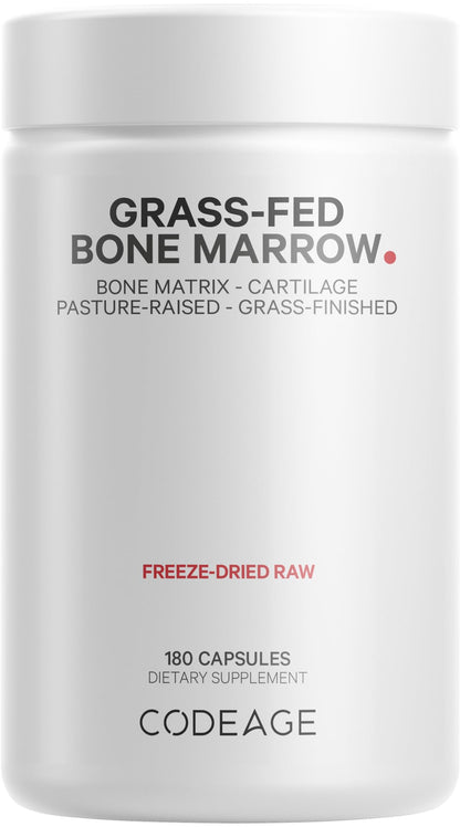 Codeage Grass Fed Bone Marrow, Full Spectrum Whole Bone Extract CodeageUS supplements