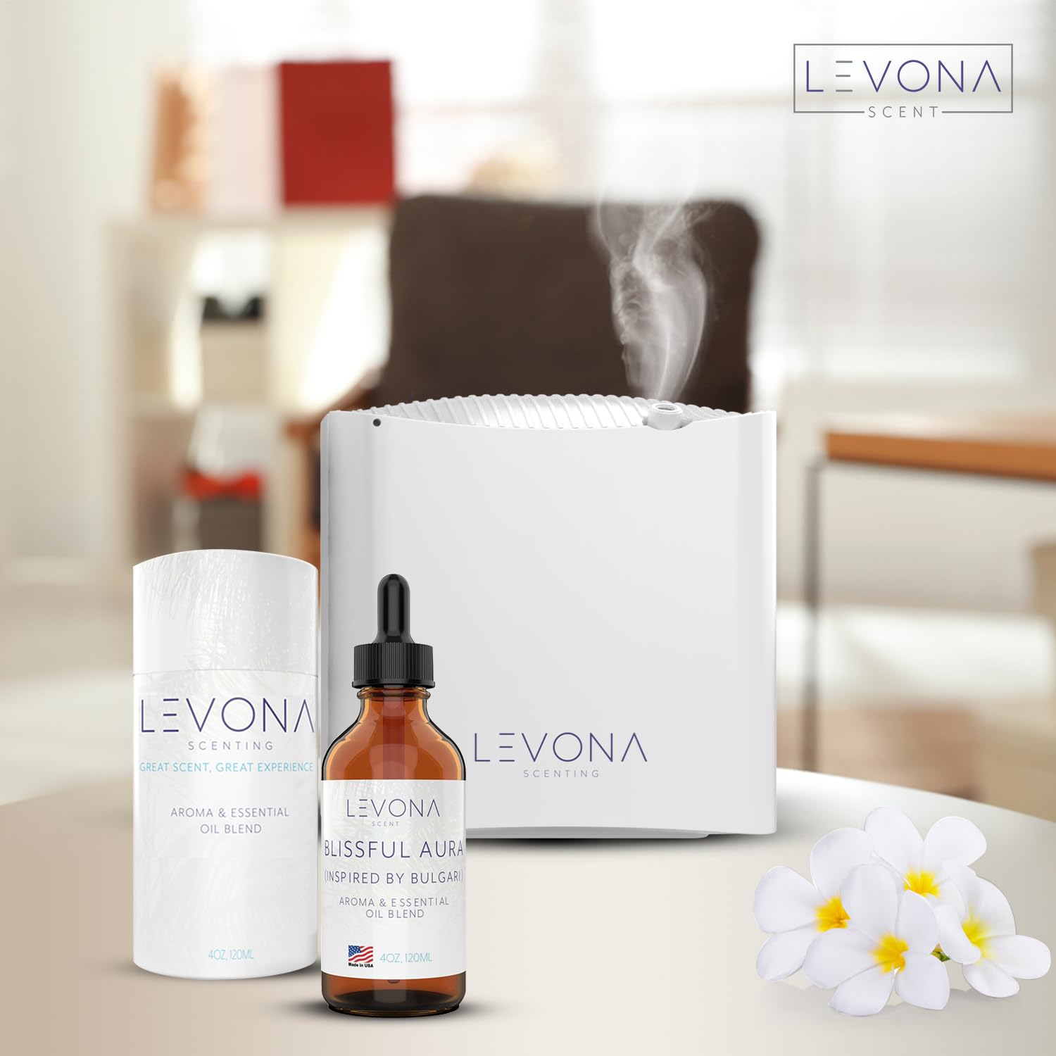 Levona Scent Essential Oils for Diffuser: Blissful Aura Inspired by Bulgari with Notes of Amber LEVONA SCENTAu supplements