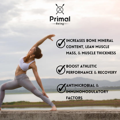 Primal Being Grassfed Beef Colostrum - Supports Immune Function, Gut Health, Hair Primal BeingUS supplements
