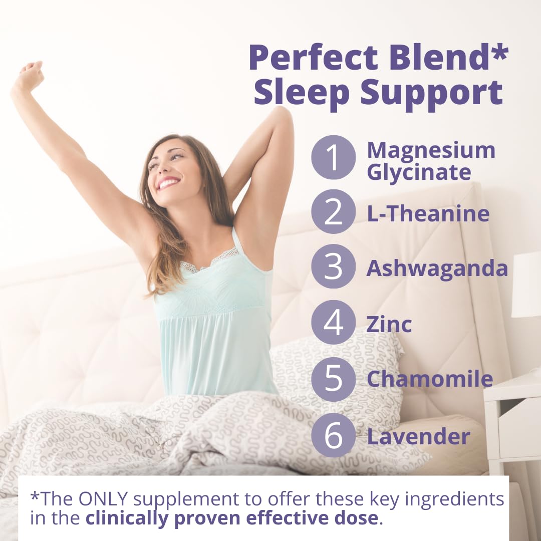 Meno Sleep Menopause Support Supplement: Clinically Proven Ingredients Improve Energy, Mood & Mental Clarity. Magnesium Glycinate, L-Theanine, Ashwagandha, Made in USA, Vegan, Hormone Free 120 Ct MenoMorphosisAu supplements