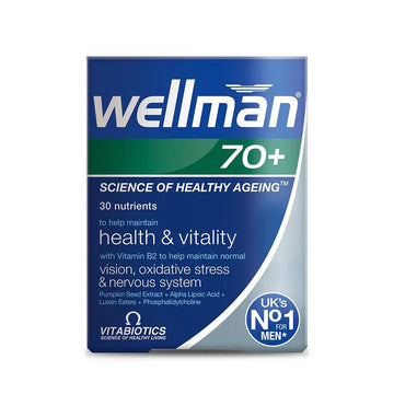 Vitabiotics Wellman 70+ 30 Tabs VitabioticsAu supplements