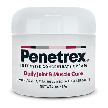 Penetrex Daily Joint & Muscle Care Cream – Soothing Botanical Formula with Arnica, Vitamin B6 & MSM – Lightweight Fast-Absorbing Cream for Everyday Movement - Non-Greasy - Light Scent- 2 oz PenetrexAu supplements