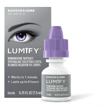 LUMIFY Eye Drops for Red Eyes, Redness Reliever for Brighter Looking Eyes, Works in 1 Minute & Lasts Up to 8 Hours, Eye Drops, 0.25 Fl Oz (7.5mL) LUMIFYAu supplements