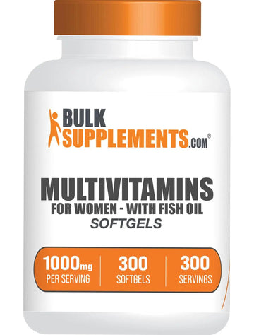 BulkSupplements.com Multivitamin for Women Softgels - Women's Multivitamin with Iron, Multimineral Supplement, with Fish Oil BulkSupplementsAu supplements