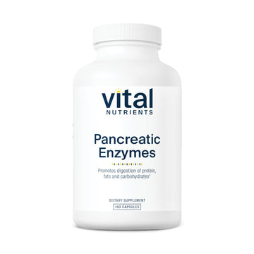 Vital Nutrients Pancreatic Enzymes 1000mg (Full Strength) | Pancreatin Digestion Supple Vital NutrientsAu supplements