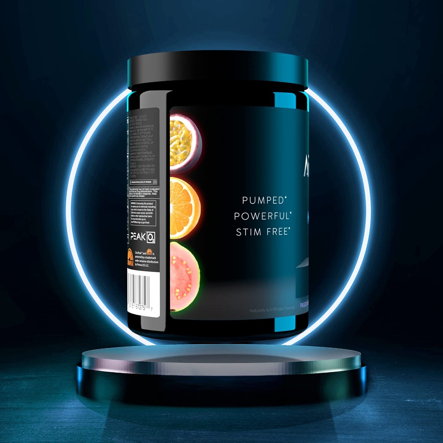 BLACKMARKET AdreNOlyn Stim Free Pre Workout - Caffeine Free Flavored Powdered Drink BLACKMARKETUS supplements