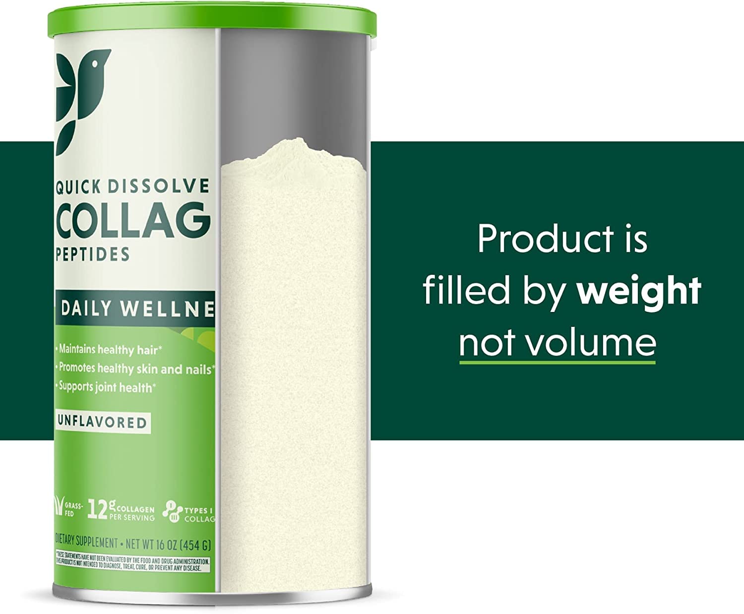 Great Lakes Gelatin Collagen Hydrolysate 454g (UK/EU Compliant can) (3) Great Lakes GelatinAu supplements