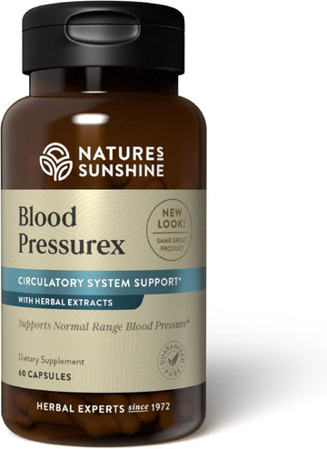 Nature's Sunshine Blood Pressurex 60 Capsules Nature's SunshineAu supplements