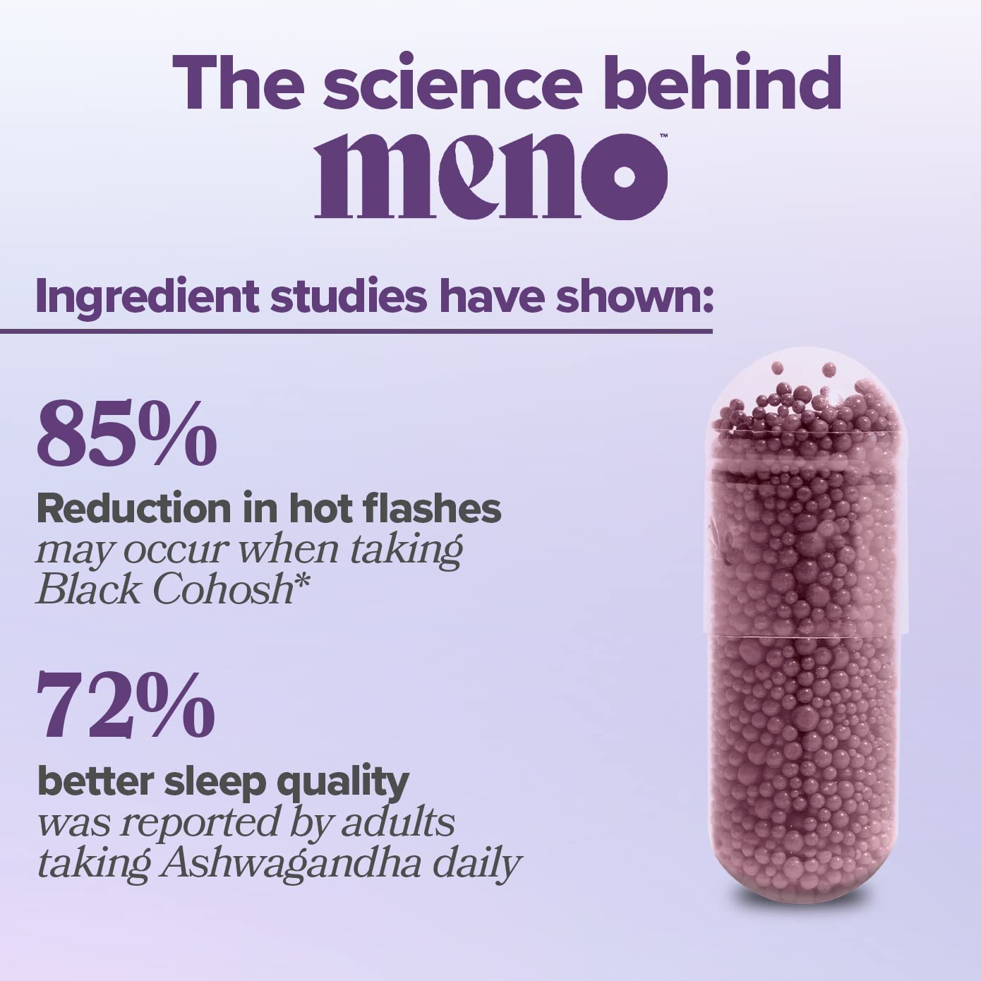 MENO Vitamins for Menopause, 30 Servings (Pack of 3) - Hormone-Free Menopause O PositivUS supplements
