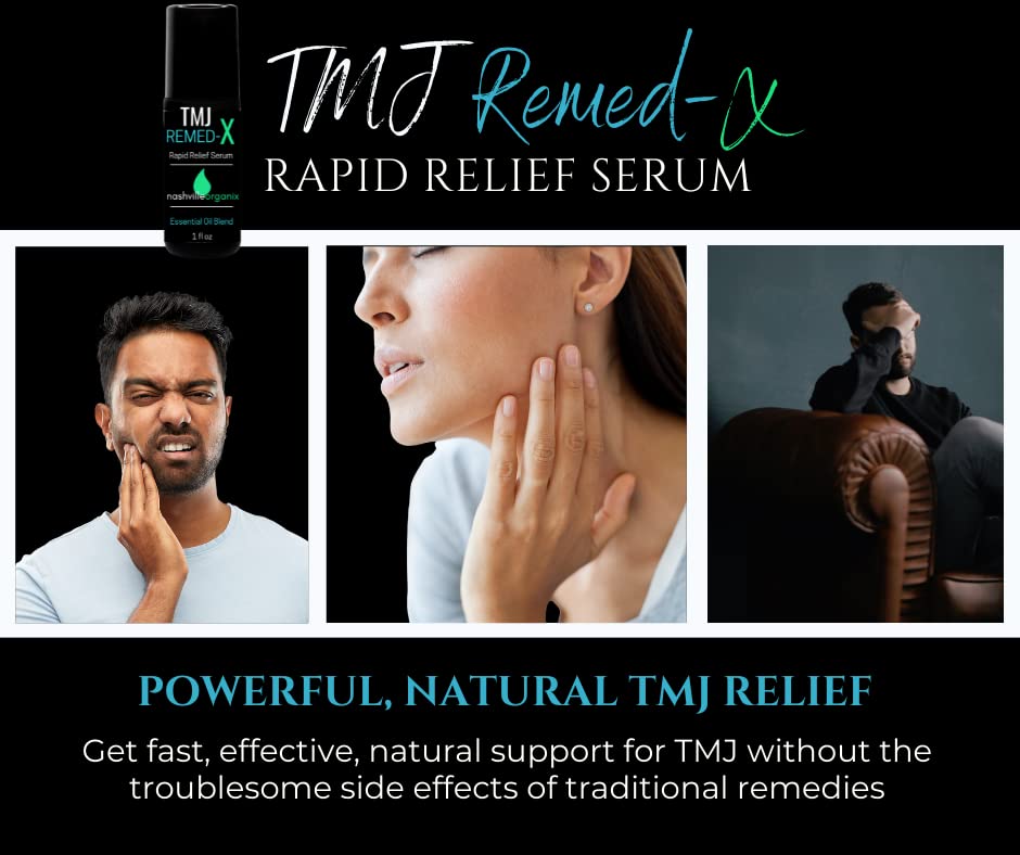 Dr. A's TMJ Remed-X Rapid Relief Serum | Deep Muscle & Jaw Tension Essential Oil Cream Doctor Angela EssentialAu supplements