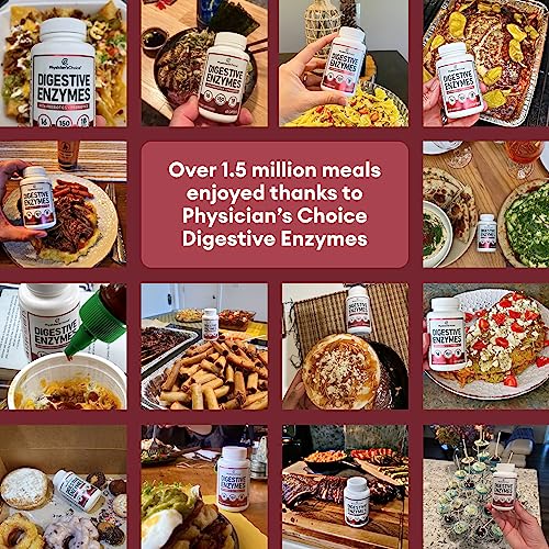 Physician's CHOICE Digestive Enzymes - Multi Enzymes, Organic Prebiotics & Probiotics Physician's CHOICEUS supplements