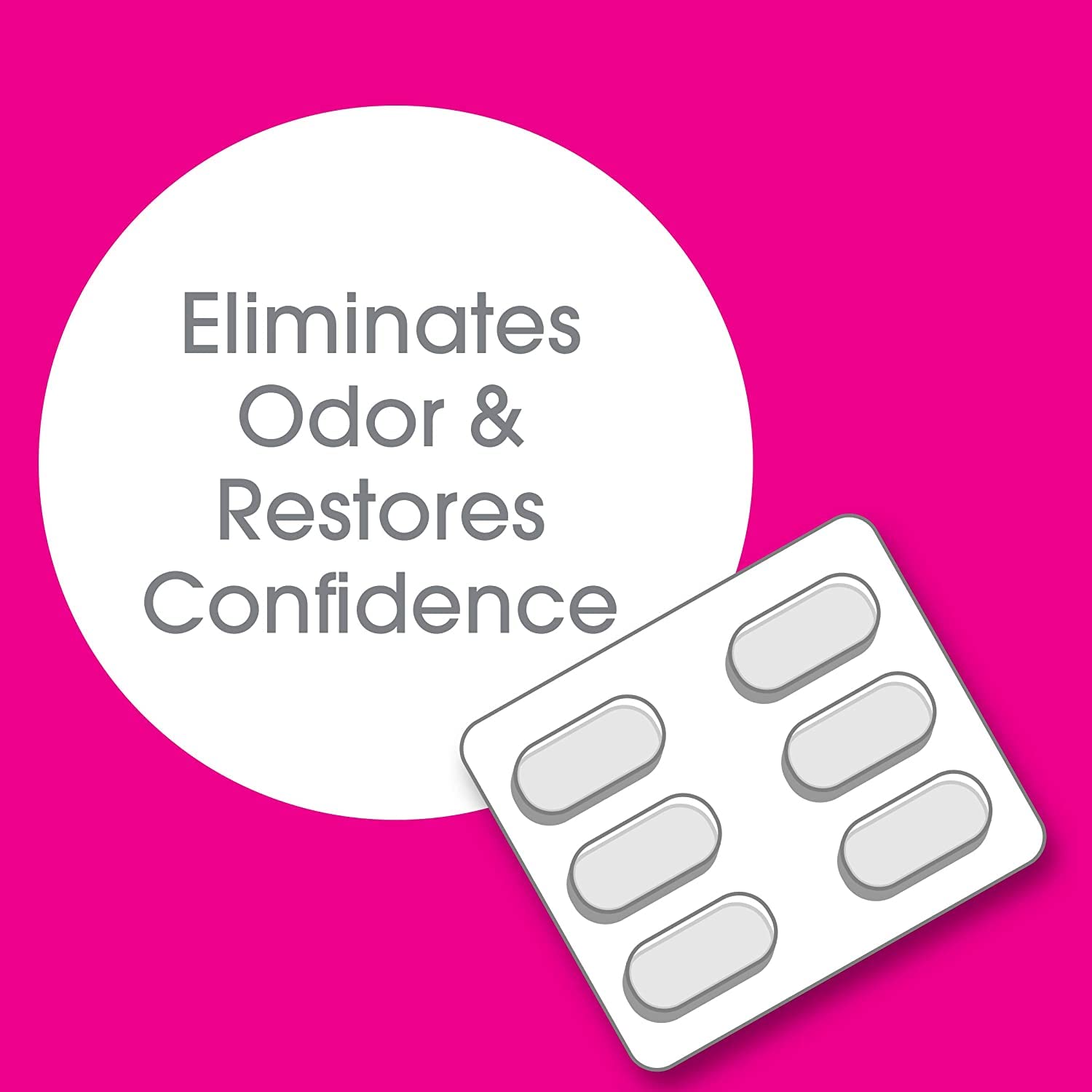 vH essentials Vaginal Odor Treatment with Vitamin C, Boric Acid Suppositories Alternative vH essentialsAu supplements