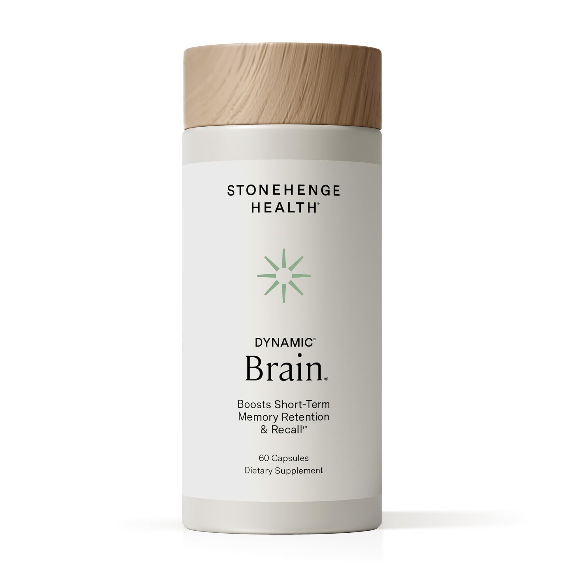 Stonehenge Health Dynamic Brain – BacoMind® Bacopa Nootropic Formula – Memory, Recall & Retention, Phosphatidylserine, Huperzine A, DHA & Choline – 40 Brain-Boosting Ingredients – Non-GMO, 60 Caps Stonehenge HealthAu supplements