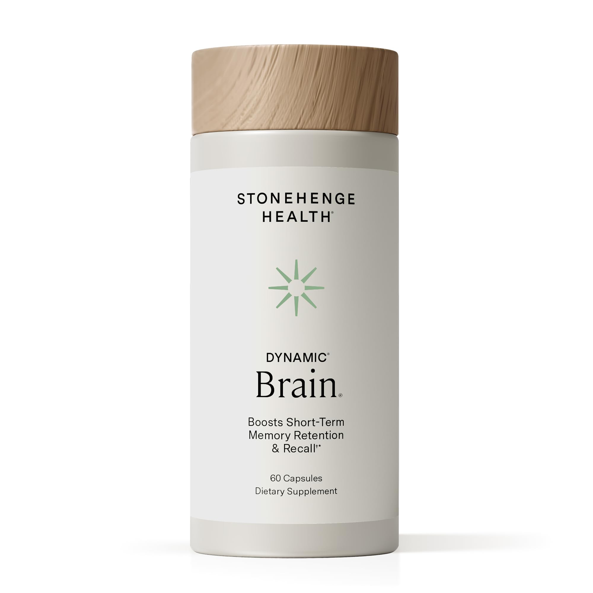 Stonehenge Health Dynamic Brain – BacoMind® Bacopa Nootropic Formula – Memory, Recall & Retention, Phosphatidylserine, Huperzine A, DHA & Choline – 40 Brain-Boosting Ingredients – Non-GMO, 60 Caps Stonehenge HealthAu supplements