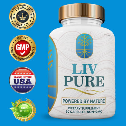 Liv Pure, Liv Pure Powered by Nature, Natural Liver Support Cleanse Recovery Liv Pure Pills Prime NinjaUS supplements