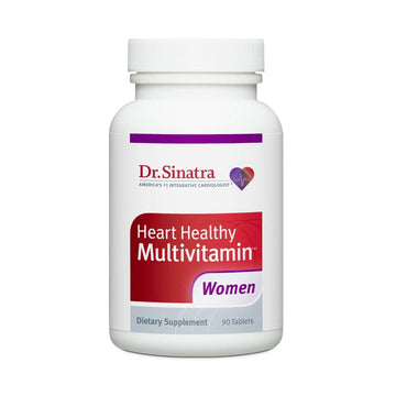 Dr. Sinatra Heart Healthy Multivitamin for Women with Vitamin D 1000 IU, A, B12, C, E, Biotin, Folate, and Zinc, 90 Tablets (30-Day Supply) Dr. SinatraAu supplements