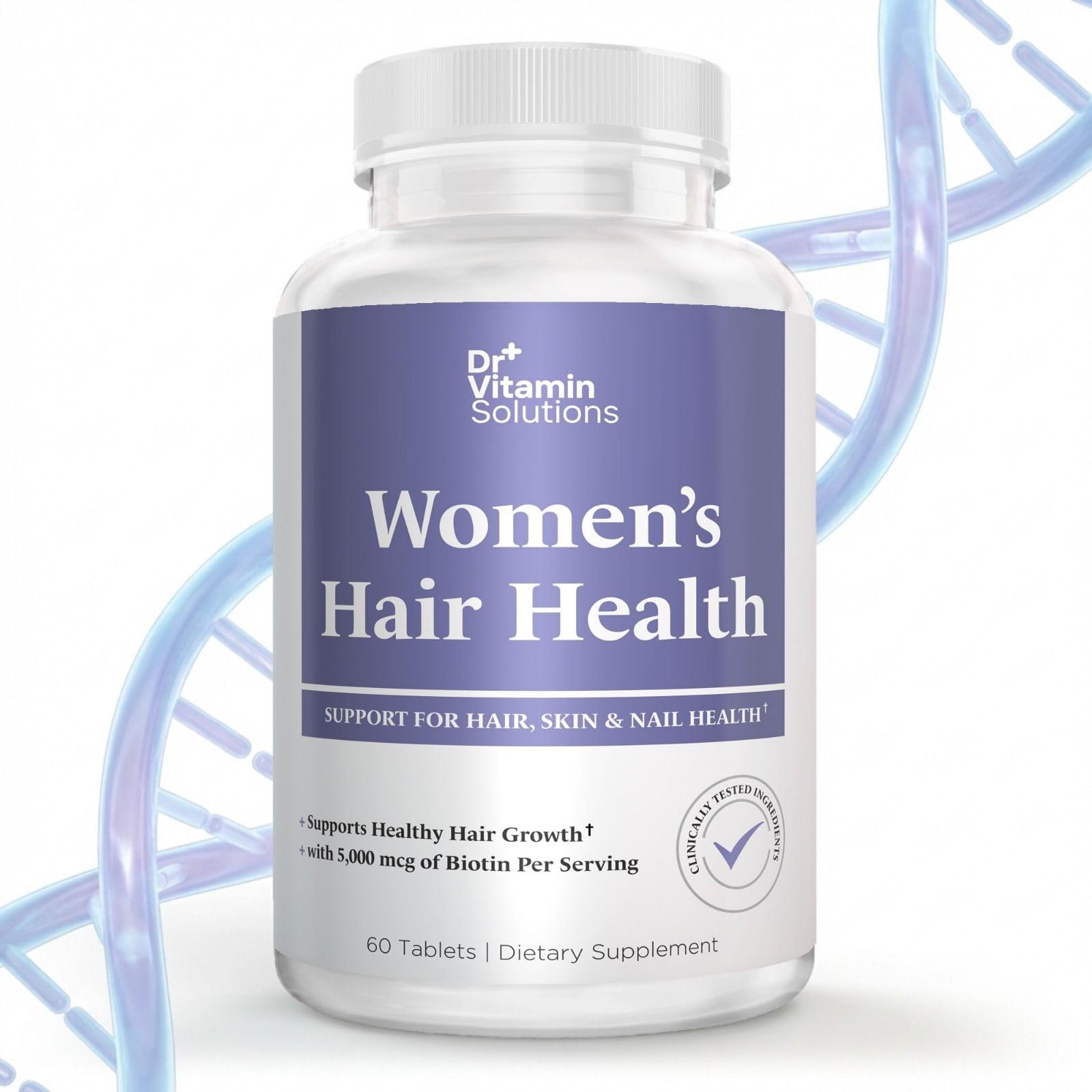 Dr Vitamin Women's Hair Health - Hair, Skin & Nails Support with Biotin & Collagen - 60 Tablets DR VITAMIN SOLUTIONSAu supplements