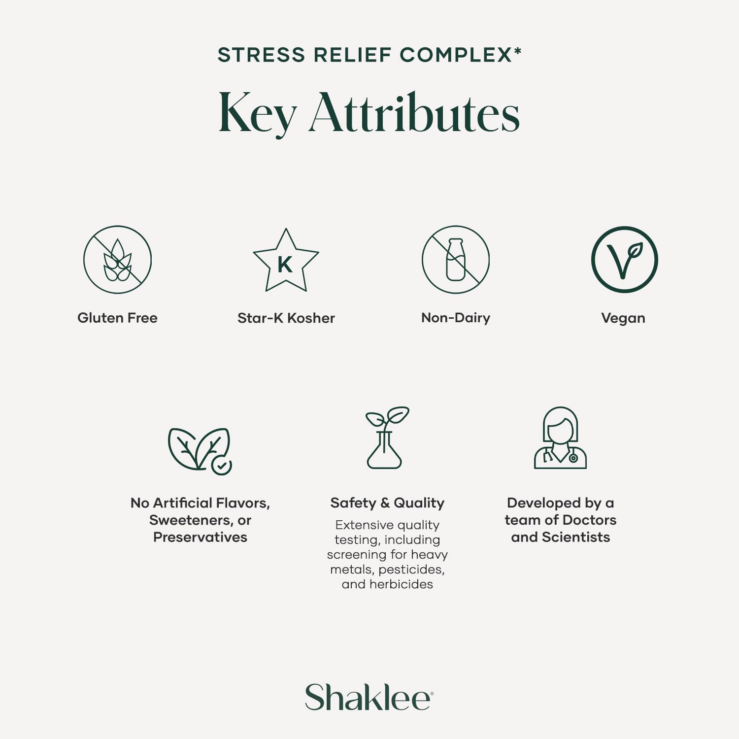 Shaklee - Stress Relief Complex - Calming Blend of L-theanine, Ashwagandha, Beta-sitosterol, and L-tyrosine - Promotes Relaxation without Drowsiness - 1 Caplet Daily - Adults Supplement - 30 Caplets ShakleeAu supplements