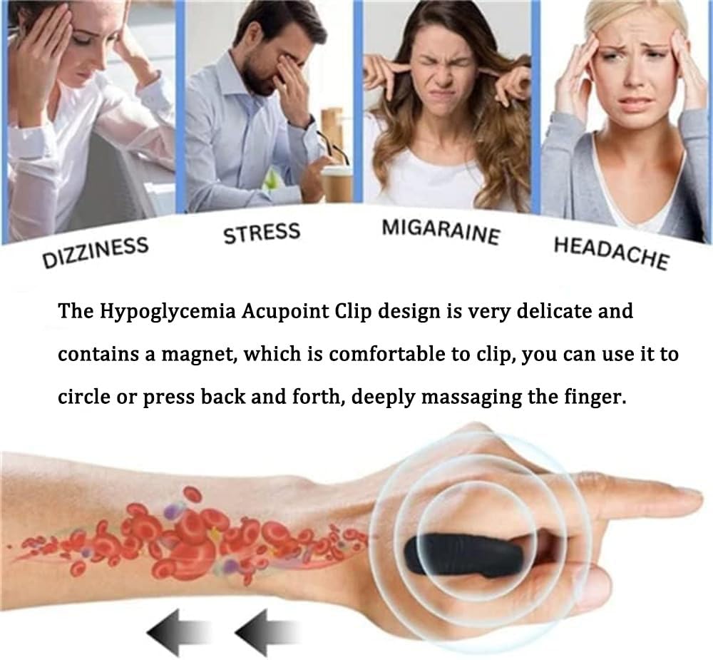 Hypoglycemic Acupoint Clip-Hypoglycemia Acupoint Clip, Sugar Control Li4 Acupressure Point Clip KOSIMIAu supplements