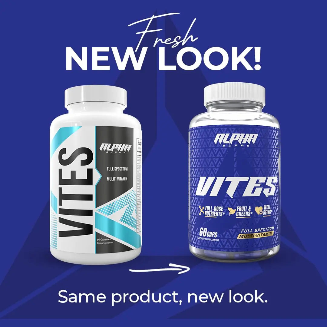 Alpha Supps Vites Men's Multivitamin, Complete Daily Supplement with Fruits, Veggies, Energy, Immune & Prostate Support Alpha SuppsAu supplements