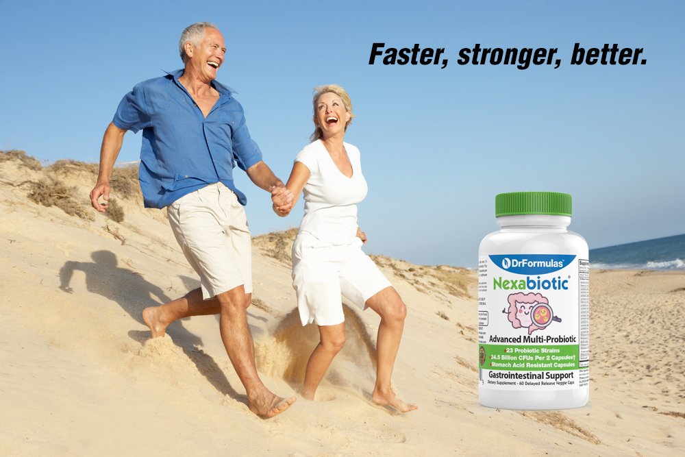 DrFormulas Nexabiotic 23 Multi Probiotic for Women and Men - Dr. formulated with Lactobacillus Acidophilus, Bifidobacterium Infantis, Saccharomyces Boulardii, 17.25 Billion CFUs DrFormulasAu supplements