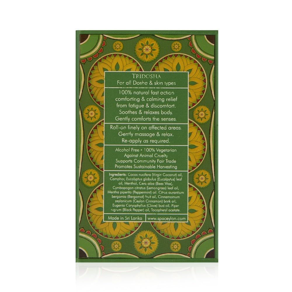 Spa Ceylon Comfort Relieving Balm Roll On SPA CEYLONAu supplements