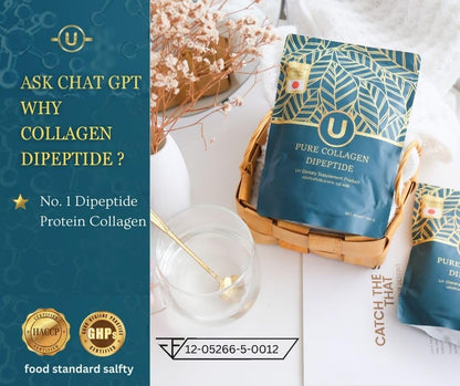 U+ Pure Collagen Dipeptide Supplement - Advanced Hydrolyzed Collagen Powder for Skin, Hair U+ Pure CollagenUS supplements