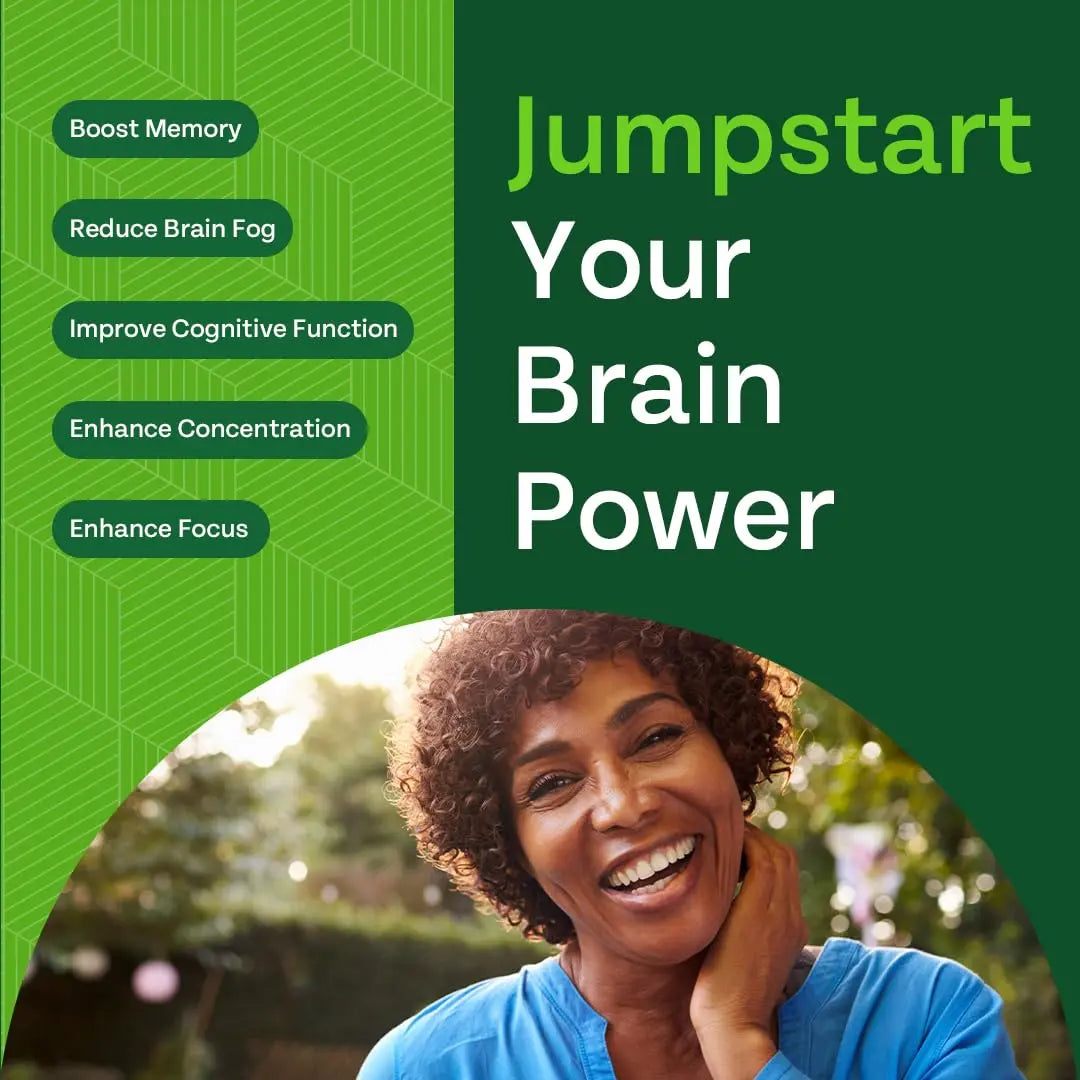 GREEN VALLEY NATURALS - Advanced Brain Power - Supports Healthy, Normal Brain Function, Focus and Concentration, clinically formulated to Support Healthy Brain Clarity. (1 Bottle, 60, Count) GREEN VALLEY NATURALSAu supplements