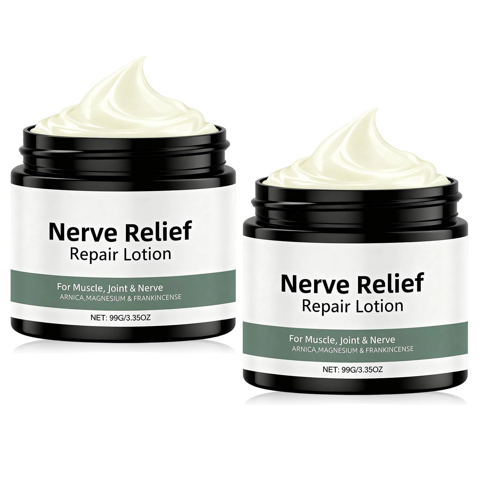 2 Pcs Nerve Relief Repair Lotion Cream, Neuropathy Lotion with Arnica & Magnesium for Knee, Lumbar, Neck, for Joint, 3.5 fl oz Aus HealthcareAu supplements