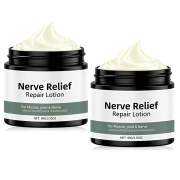 2 Pcs Nerve Relief Repair Lotion Cream, Neuropathy Lotion with Arnica & Magnesium for Knee, Lumbar, Neck, for Joint, 3.5 fl oz Aus HealthcareAu supplements