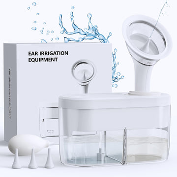 Water Powered Ear Cleaner, Ear Wax Removal Kit with Sewage System KAUGICAu supplements