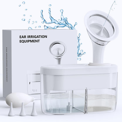 Water Powered Ear Cleaner, Ear Wax Removal Kit with Sewage System KAUGICUS supplements