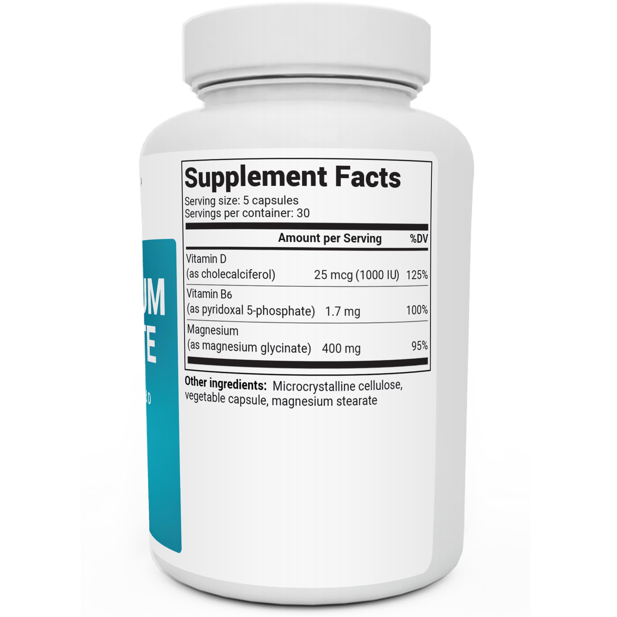 Dr. Berg's Magnesium Glycinate 400mg - Fully Chelated Veg Capsules for Stress Dr. Berg NutritionalsUS supplements