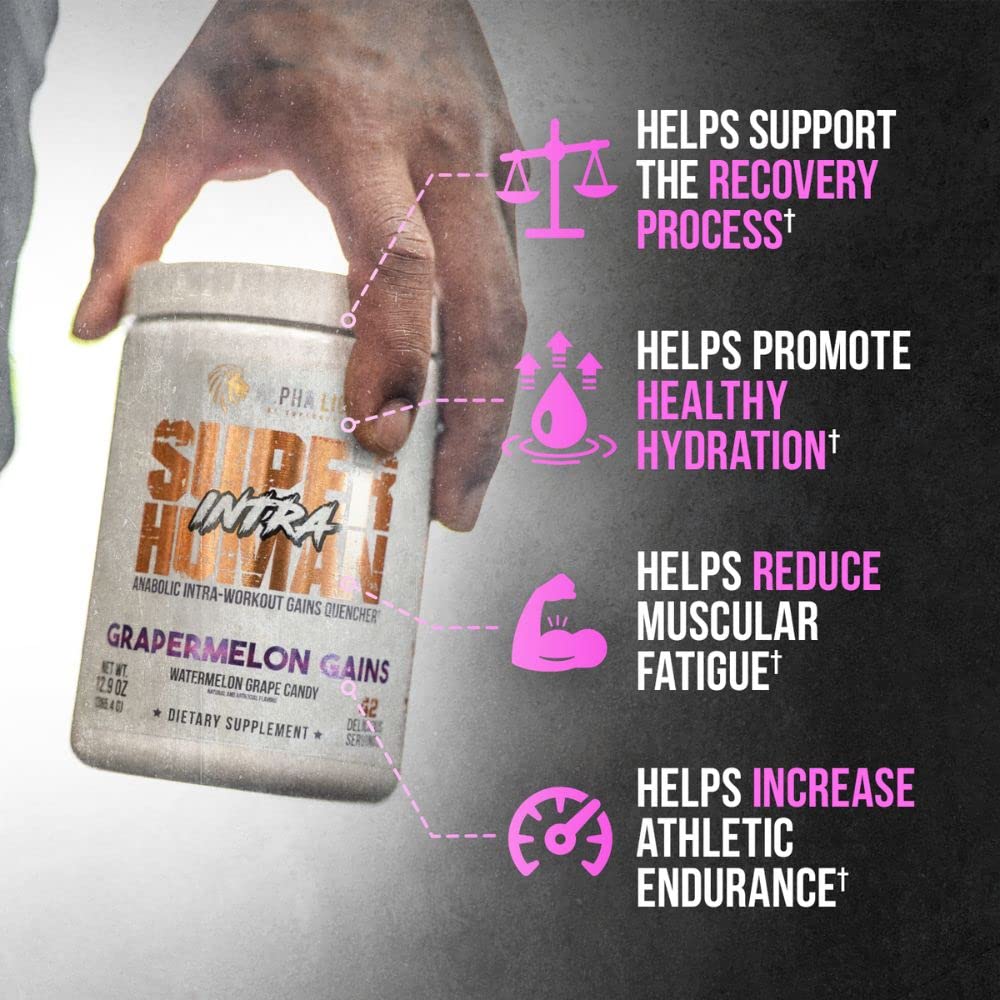 Alpha Lion Superhuman Intra Workout Powder for Men & Women, Amino Acids Drink ALPHA LIONAu supplements