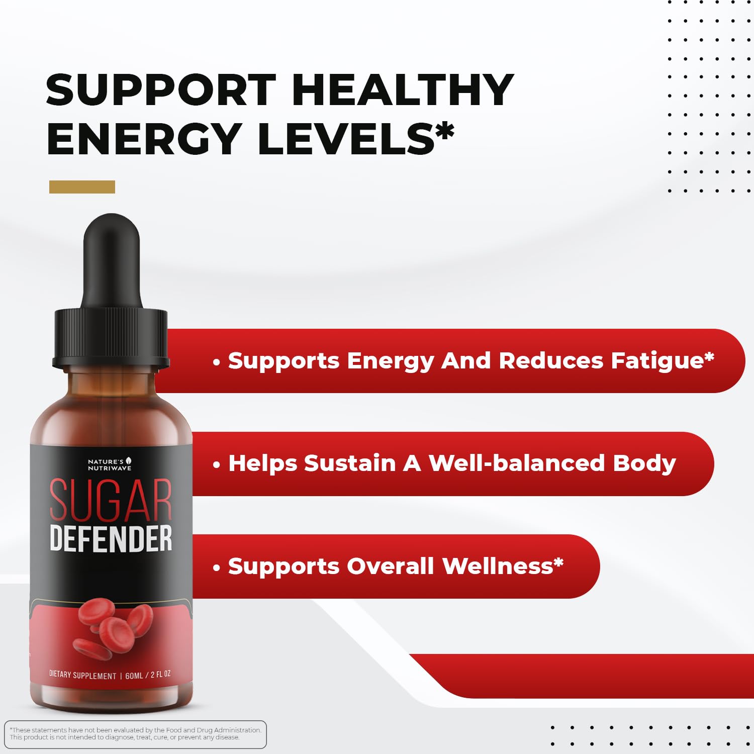Nature’s NutriWave Defender Drops – Plant-Based Liquid Formula – Natural Ingredients, Non-GMO, Easy to Use, Made in USA – 60 mL, 60 Servings, 6 Month Supply Nature’s NutriWaveAu supplements