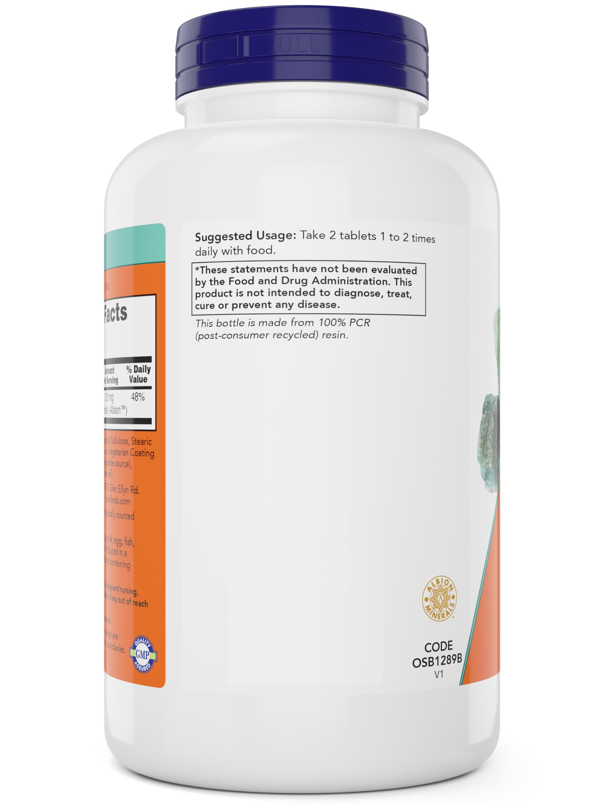 Now Foods Magnesium Glycinate, 240 Tablets - Supports Healthy Muscle and Nerve Functions - Non-GMO NOW FoodsAu supplements